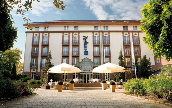 Radisson Blu Hotel Halle-Merseburg Außenansicht